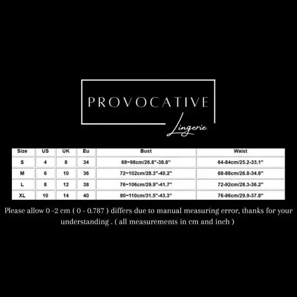 ❤️ NEW sensual transparent bodysuit lingerie set - Picture 15 of 15